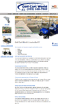Mobile Screenshot of golfcartworld.com